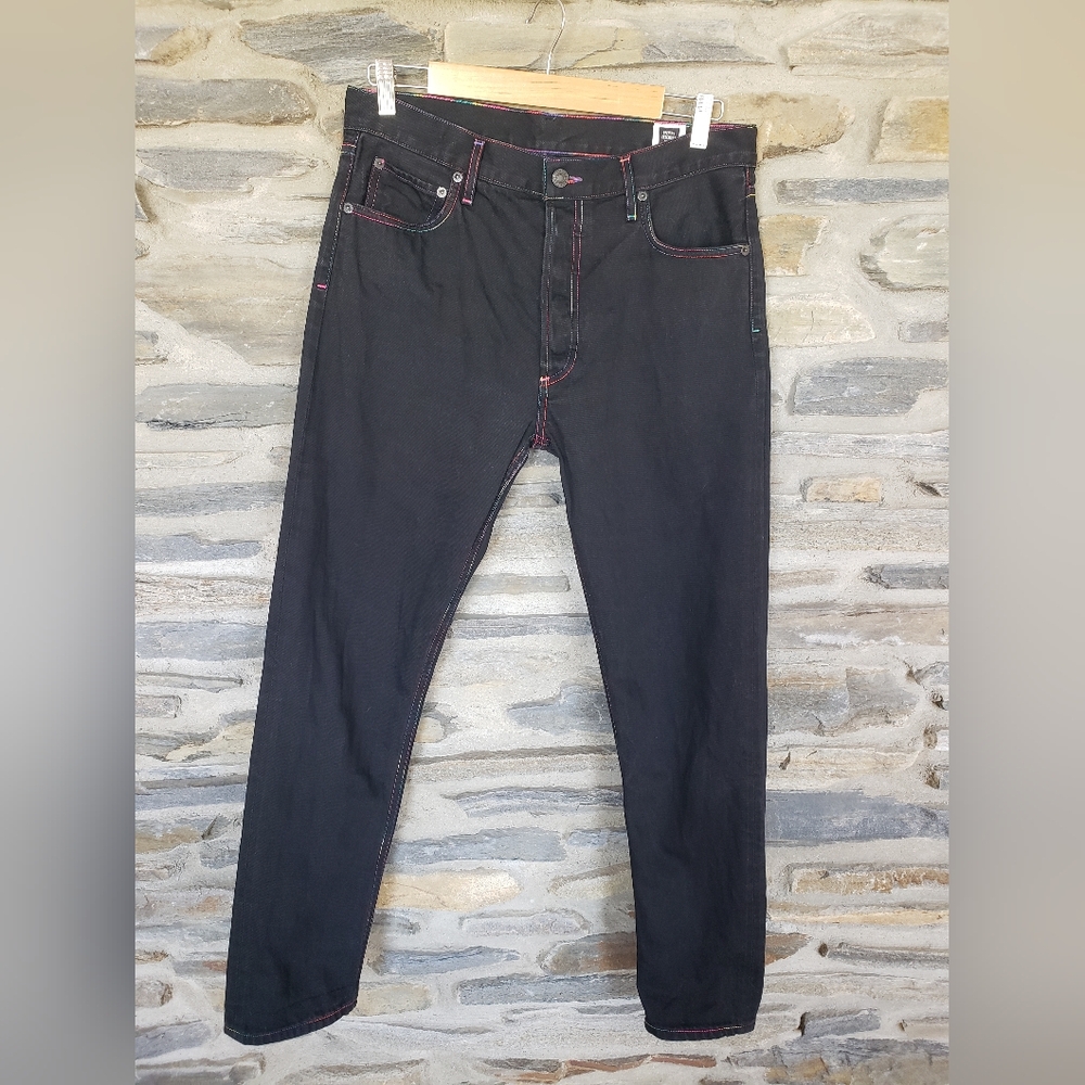 Agolde X Opening Ceremony Collab Jeans Rainbow Contrast Stitching 29